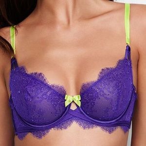 Victoria Secret Very Sexy Unlined Demi Chantilly